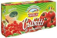 POMODORI CUBETTI DIVELLA GR.400 CF3*8