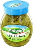 VALFRUTTA VASO 370*12 FAGIOLINI FINISSIMI