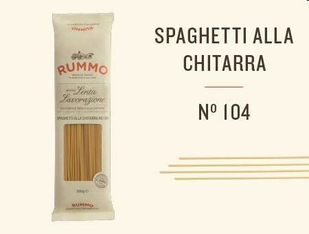 RUMMO PASTA N.104 SPAGHETTI CHIT.500*24