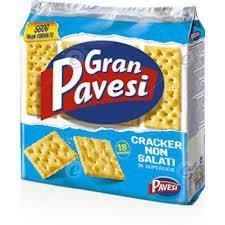 BARILLA CRACKERS GR.PAVESI N/SALAT.560*12