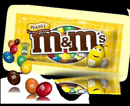 SNACK M&M'S ARACHIDI GR.45*24
