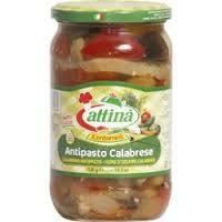 ATTINA'ANTIPASTO CALAB.OLIO Gr.580*12