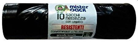 SACCO SPAZZ.MISTERS 110LT.NERO ALTO SPESS
